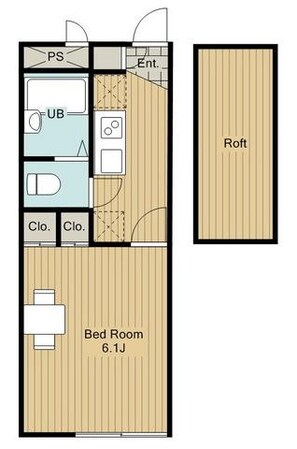 レオパレスシプレの物件間取画像